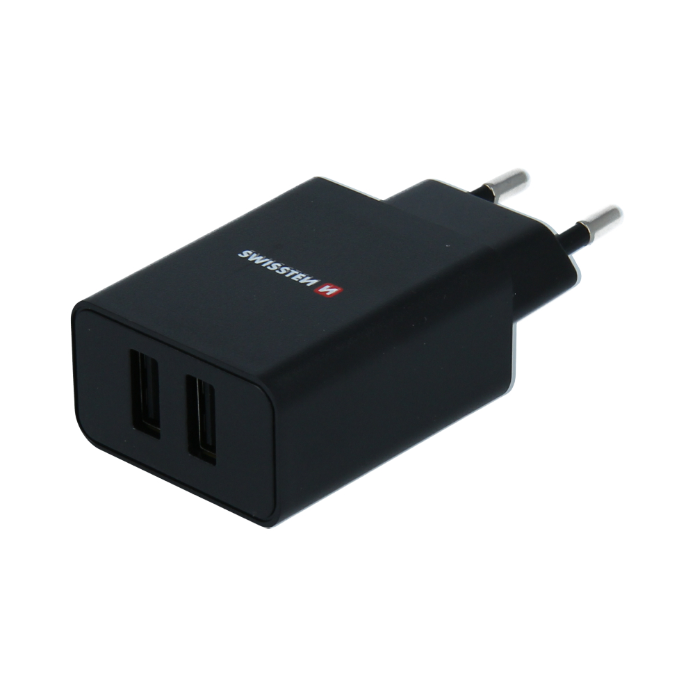 Síťový adaptér SMART IC 2x USB 2,1A + datový kabel lightning 1,2m